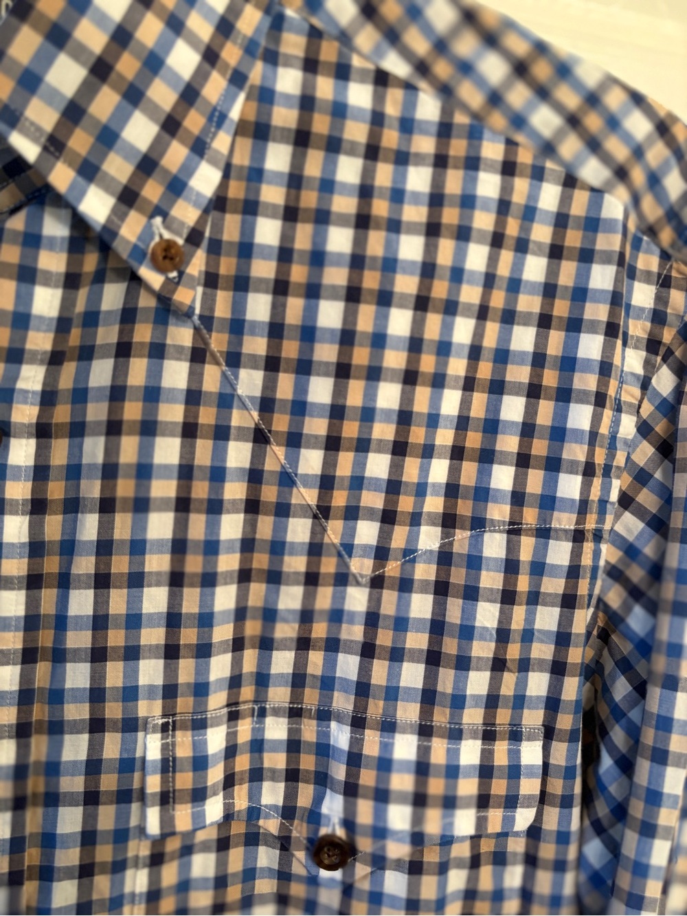 Lyle Lovett for Hamilton Plaid Western Button Up Shirt - Picture 8 of 10